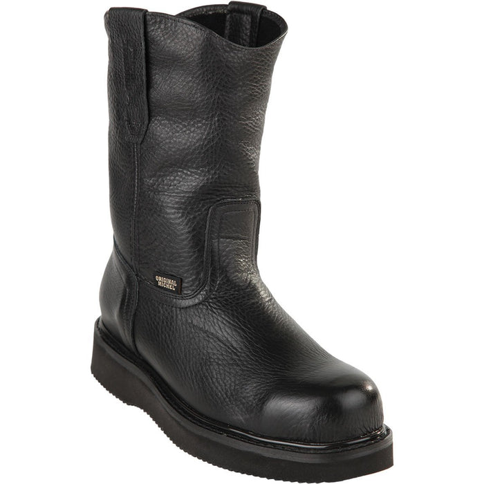 Bota Trabajo Mil Rayas Grisly Casco Acero OM