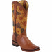 Botas de Cuero con Girasoles para Mujer en Horma Rodeo