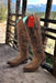 Botas Altas de Cuero Original para Mujer Color Miel