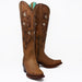 Botas Altas de Cuero Original para Mujer Color Tan
