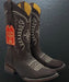 Botas Altas de Cuero Original para Mujer en Horma Rodeo Chocolate Q322N6294