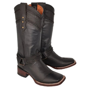 Botas Altas de Cuero para Mujer en Horma Rodeo - Image 2
