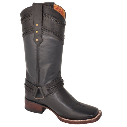 Botas Altas de Cuero para Mujer en Horma Rodeo - Image 5