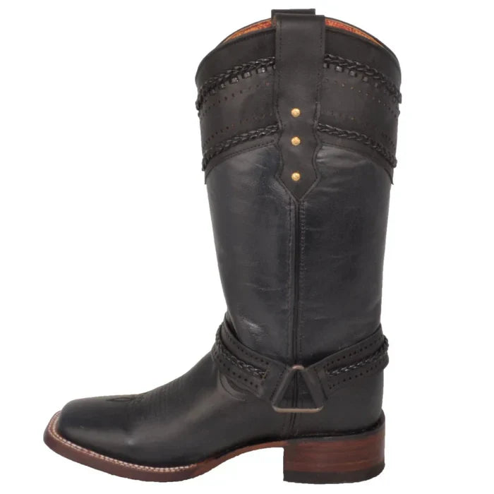 Botas Altas de Cuero para Mujer en Horma Rodeo - Image 3