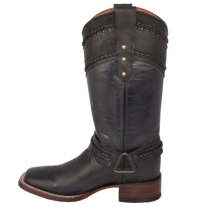 Botas Altas de Cuero para Mujer en Horma Rodeo - Image 3