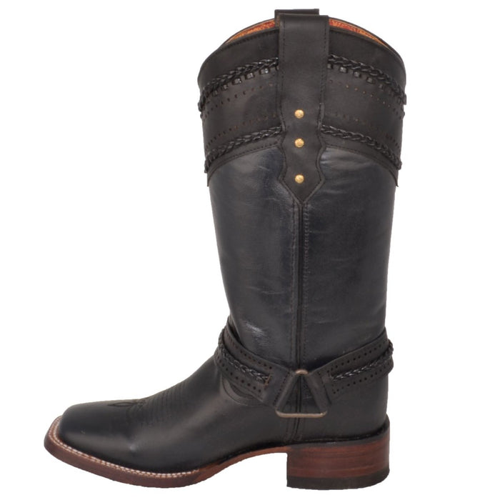 Botas Altas de Cuero para Mujer en Horma Rodeo - Image 3