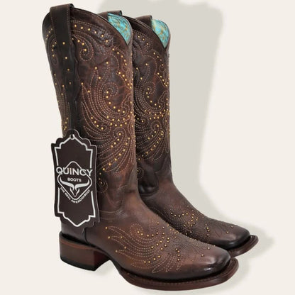 Botas de Cuero Volcano para Mujer en Horma Rodeo Chocolate - Image 2