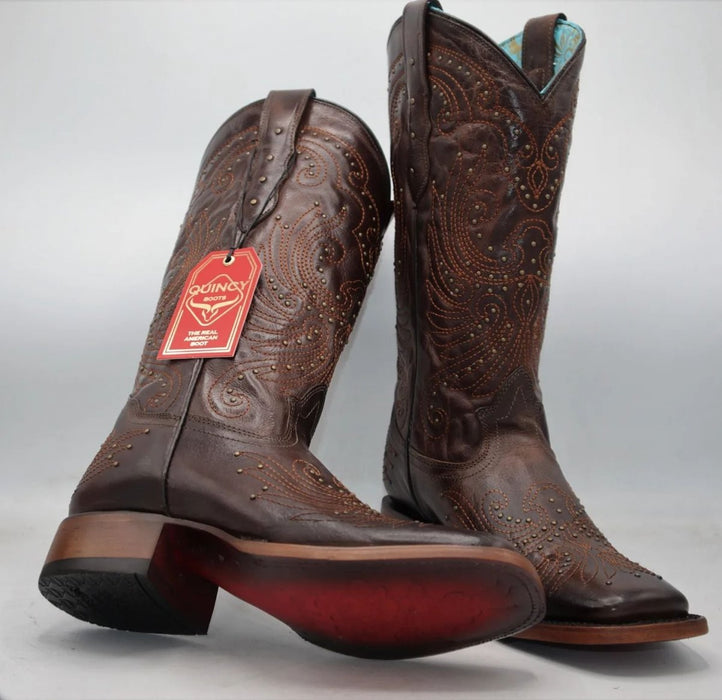 Botas de Cuero Volcano para Mujer en Horma Rodeo
