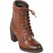 Botas Cortas de Cuero Belmont para Mujer en Horma Oval