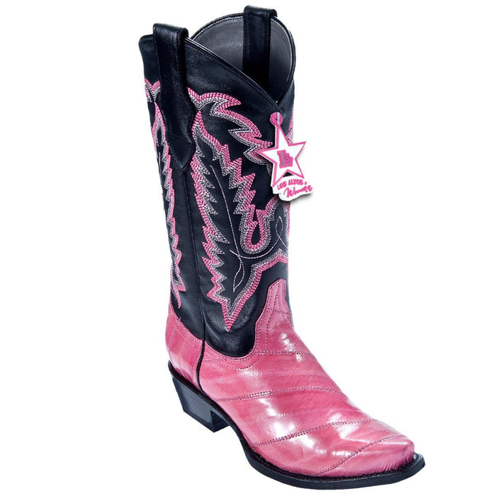 Botas de Anguila Original Horma Puntal Color Vino LAB