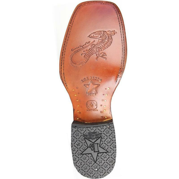 Botas de Armadillo Lizard con Horma Ranchera