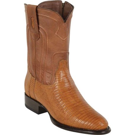 Botas de Cocodrilo Original Punta 7 Cuadrada Color Café