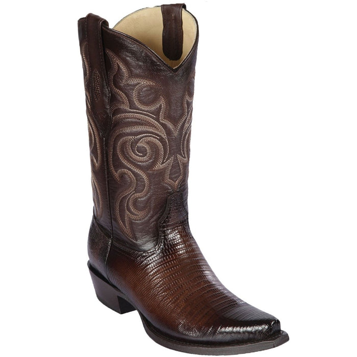 Botas de Armadillo Lizard Original con Horma Punta Recortada Difuminada