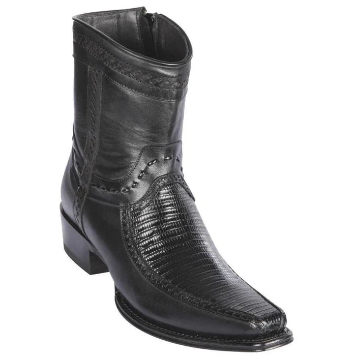 Botas de Armadillo Teju con Venado Punta Europea LAB