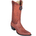 Botas de Armadillo (Teju) Original Acabado Graso Punta Recortada