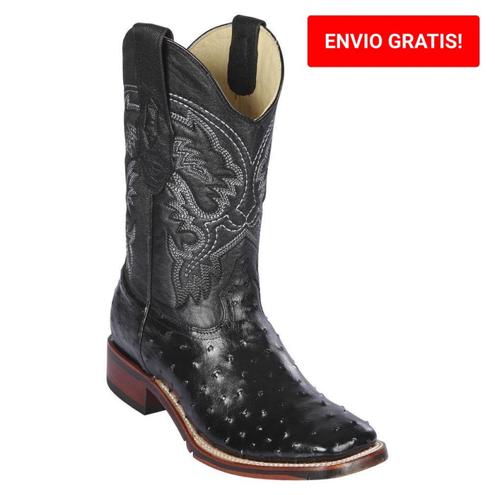 Botas de Avestruz Horma Amplia
