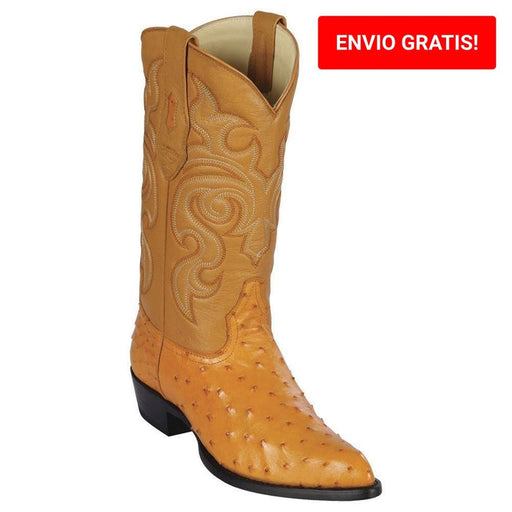 Botas de Avestruz Original Horma Puntal LAB