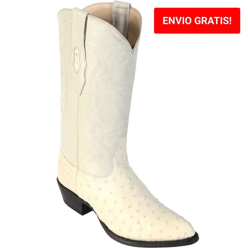 Botas de Avestruz Original Horma Puntal LAB