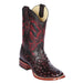 Botas de Avestruz Horma Ranchera Cuadrada Ancha C