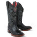Botas de Avestruz Original en Punta Cuadrada para Dama LAB-3220305