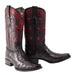 Botas de Avestruz Original Horma Europea LAB-760318