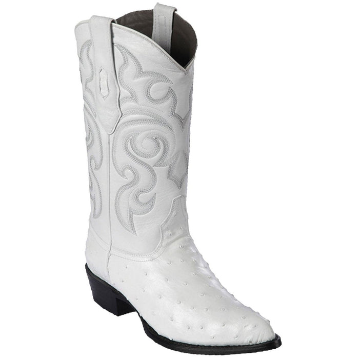 Botas de Avestruz Original Horma Puntal -A