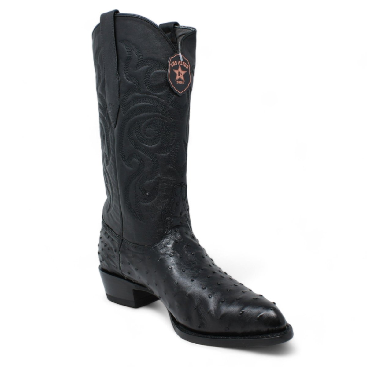 Botas de Avestruz Original Horma Puntal -B