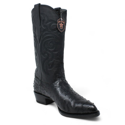 Botas de Avestruz Original Horma Puntal -B