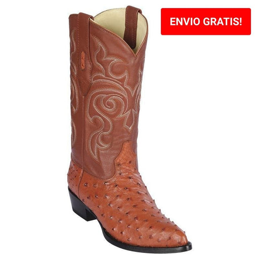 Botas de Avestruz Original Horma Puntal LAB