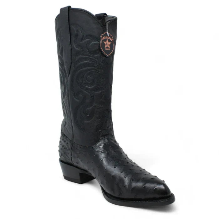 Botas de Avestruz Original Horma Puntal LAB - Image 8