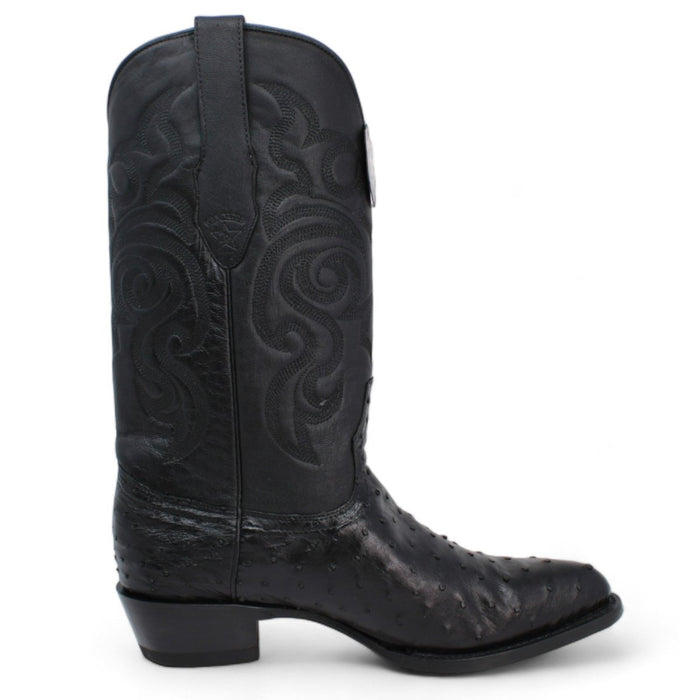 Botas de Avestruz Original Horma Puntal LAB