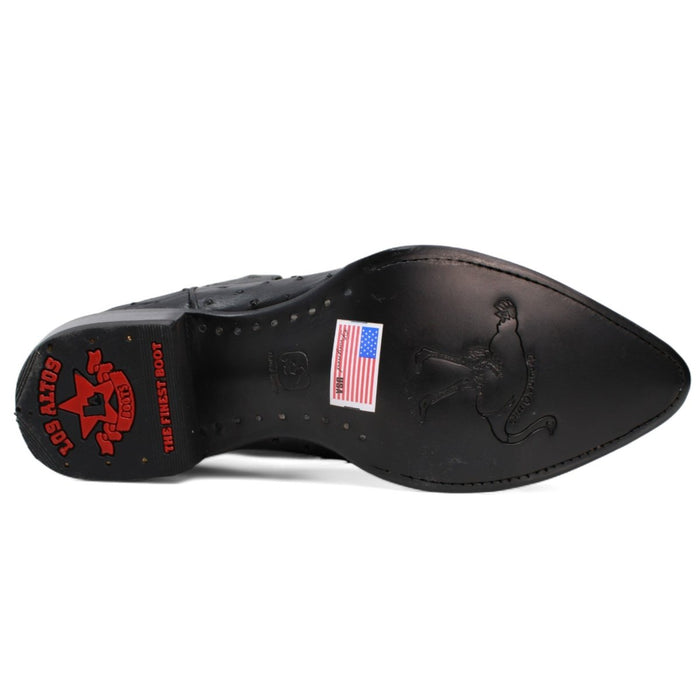 Botas de Avestruz Original Horma Puntal LAB