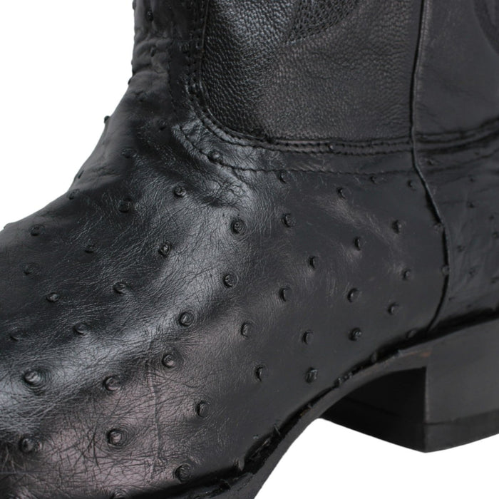Botas de Avestruz Original Horma Puntal LAB