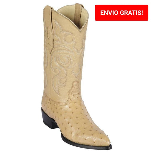 Botas de Avestruz Original Horma Puntal LAB