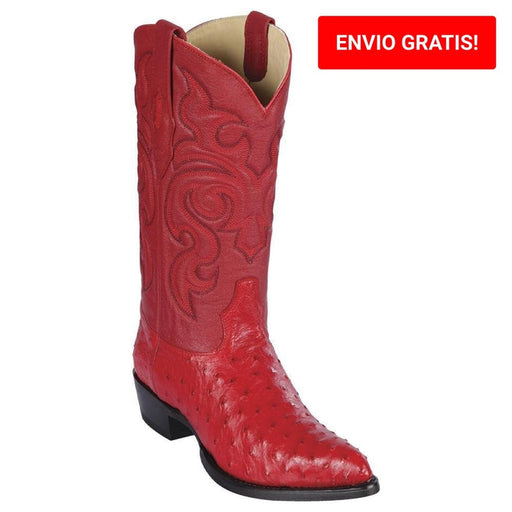 Botas de Avestruz Original Horma Puntal LAB