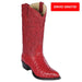 Botas de Avestruz Original Horma Puntal LAB