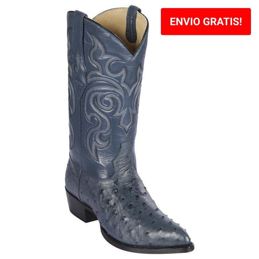 Botas de Avestruz Original Horma Puntal LAB