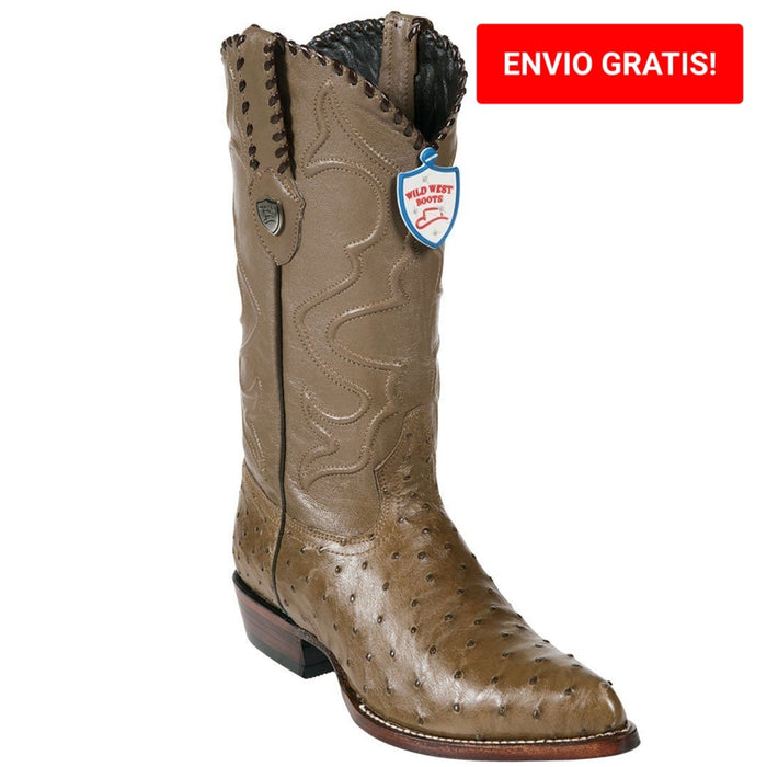 Botas de Avestruz Original Punta Recortada LAB