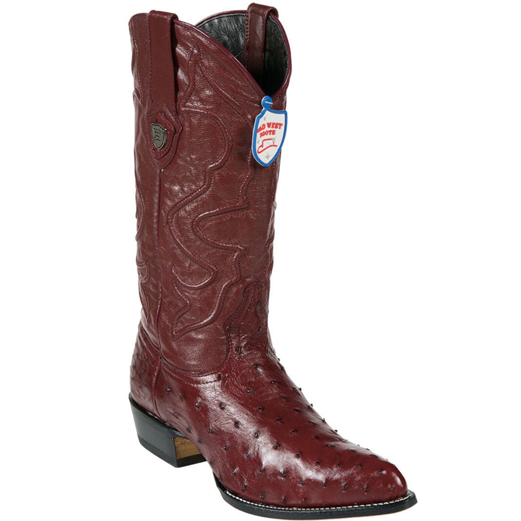Botas de Avestruz Original Horma Puntal WW-29903
