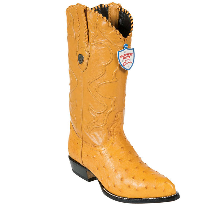 Botas de Avestruz Original Horma Puntal WW-29903