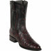 Botas de Avestruz Original Horma Roper con Zipper