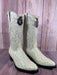 Botas de Avestruz Original Punta Oval LAB-650304
