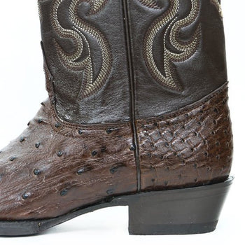 Botas de Avestruz Original Punta Recortada - Image 4