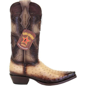 Botas de Avestruz Original Horma Puntal LAB - Image 2