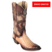 Botas de Avestruz Original Horma Puntal LAB