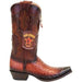 Botas de Avestruz Original Punta Recortada