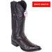 Botas de Avestruz Panza Suave Horma Ancha LAB