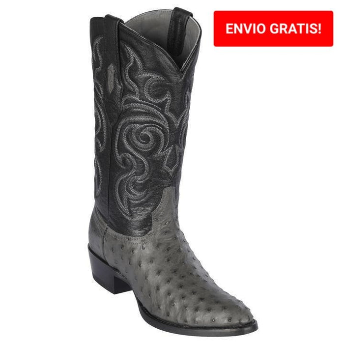Botas de Avestruz Original Punta Redonda LAB