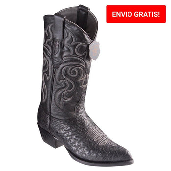 Botas de Avestruz Punta Recortada LAB