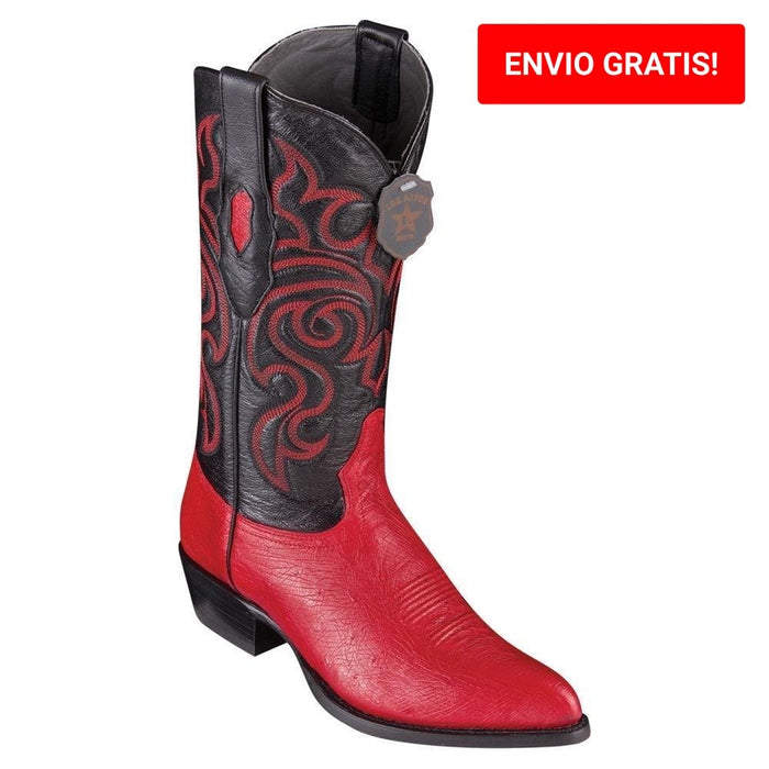 Botas de Avestruz Panza Horma Puntal LAB